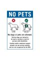 SI: Dog Friendly Patio Sign  (1/pk)